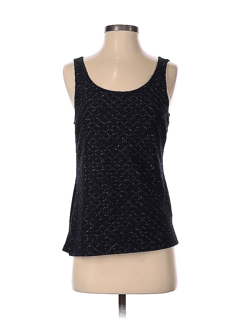 Pre-owned The Limited Tank Top Blue Square Neckline Tops