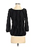 Ann Taylor 100% Polyester Black Long Sleeve Top Size XS - photo 1