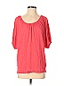 Express Pink Short Sleeve Top Size S - photo 1