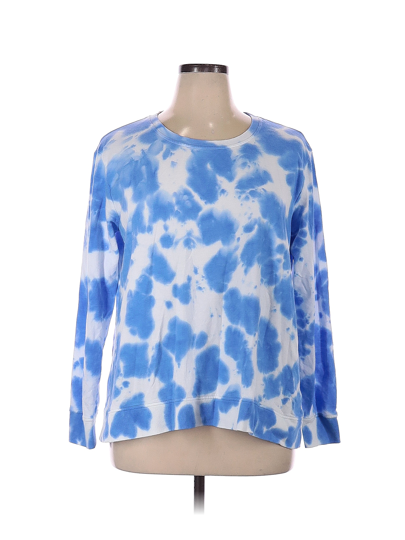 Jane and Delancey Tie-dye Blue Sweatshirt Size XL - 64% off | thredUP