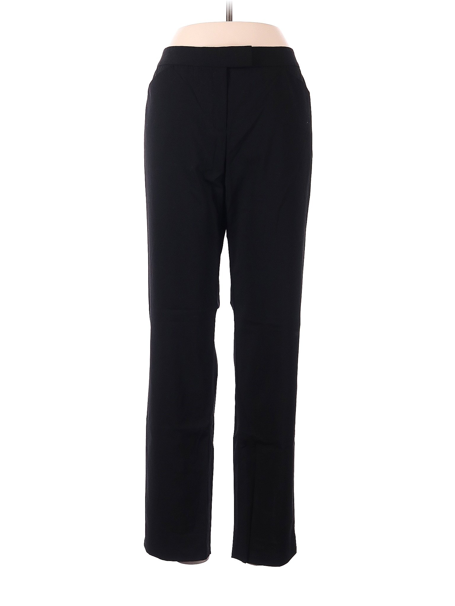 Lafayette 148 New York Solid Black Casual Pants Size 8 - 94% off | thredUP