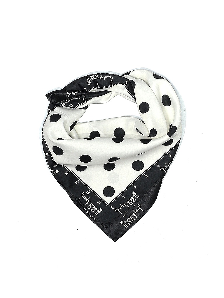 Joseph Ribkoff 100% Polyester Polka Dots White Scarf One Size - 74% off ...