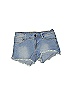 Delia's Blue Denim Shorts Size 00 - photo 1