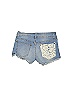 Delia's Blue Denim Shorts Size 00 - photo 2