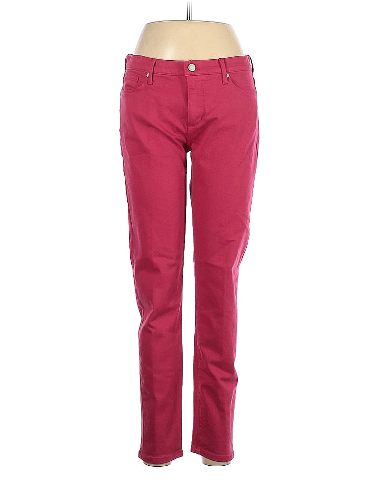 Banana Republic Solid Colored Burgundy Jeans 28 Waist 90 off thredUP