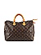 Louis Vuitton Speedy Coated Satchel Bag