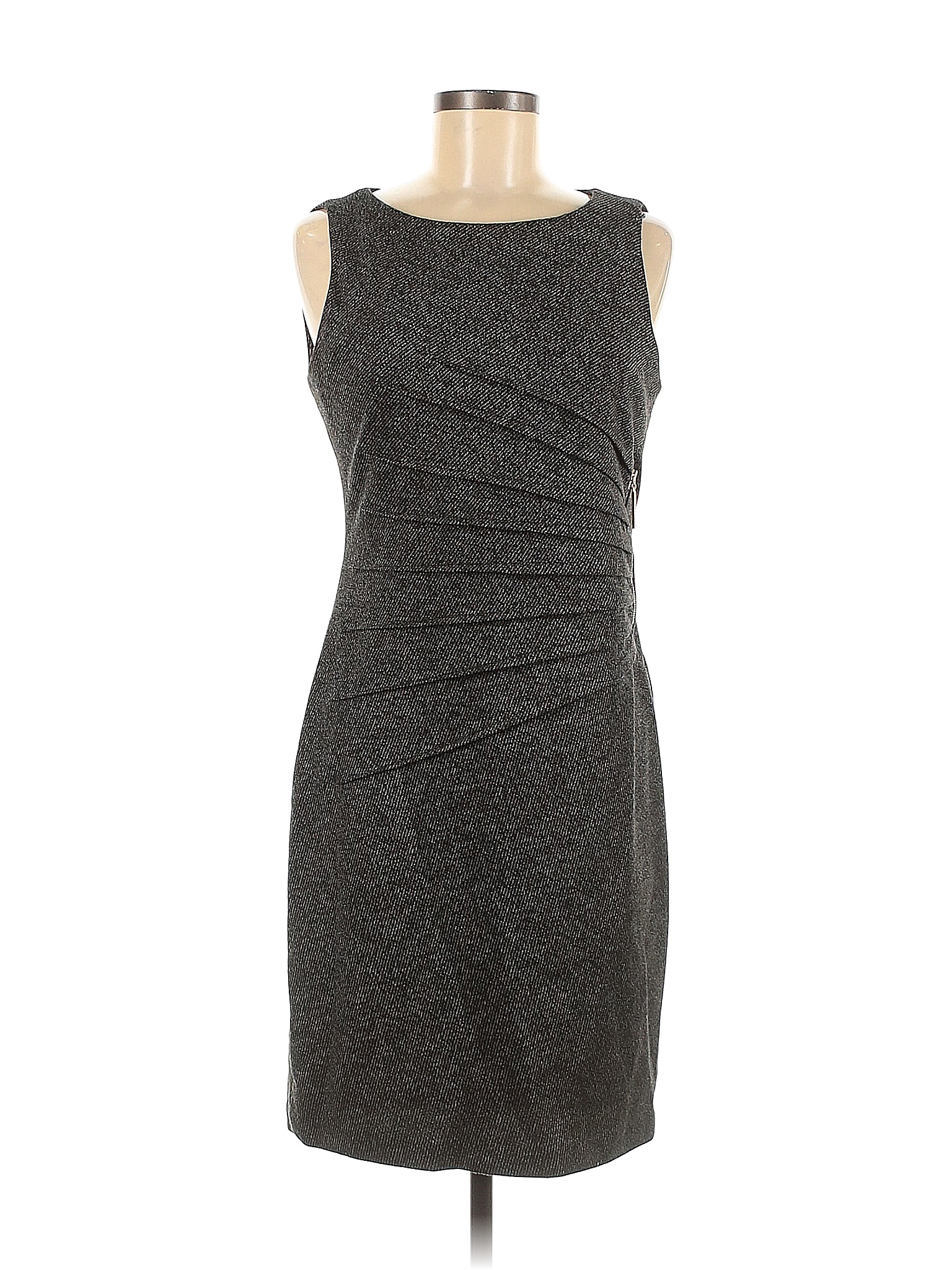 Ivanka Trump Solid Gray Cocktail Dress Size 8 - 81% off | thredUP