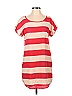 Olive and Oak Stripes Red Pink Casual Dress Size XS - photo 1