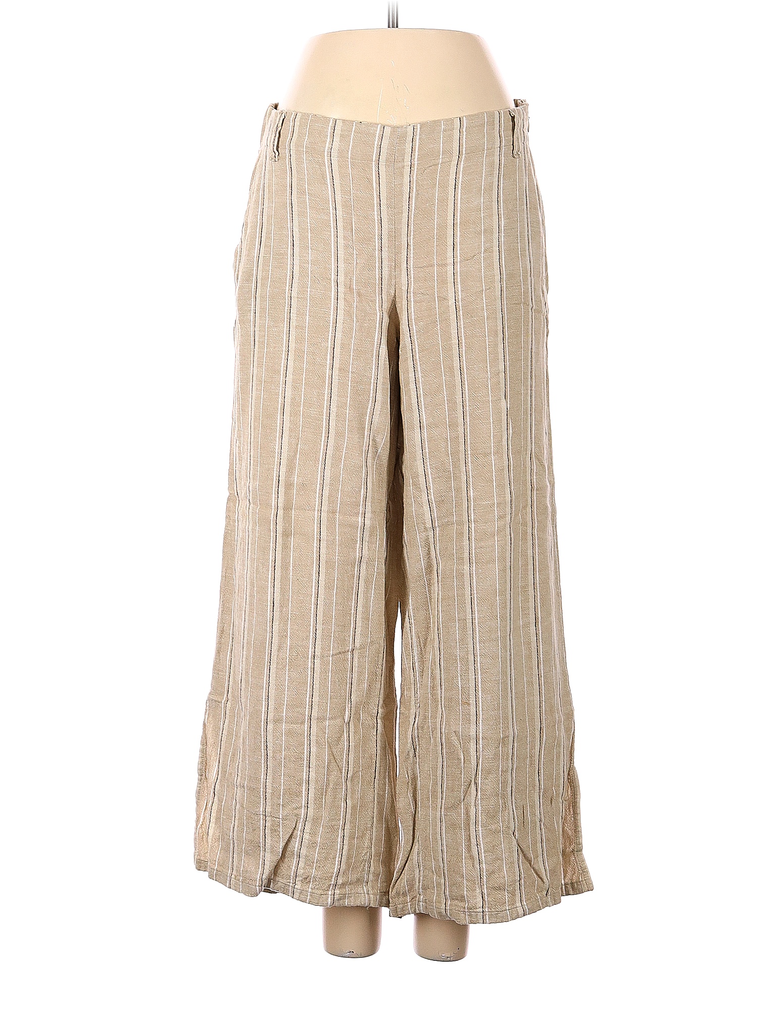 J.Jill Tan Linen Pants Size XS 93 off thredUP