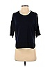 Ann Taylor LOFT Black Short Sleeve Blouse Size XS - photo 1
