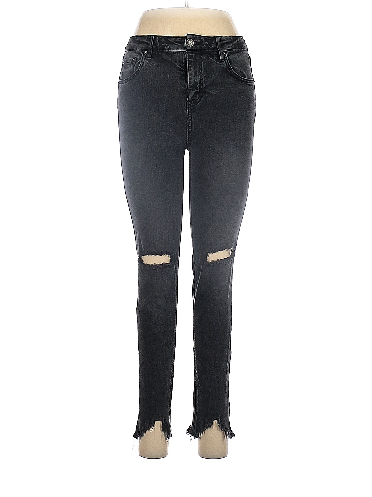 Wild Fable Solid Black Jeans Size 6 78 off thredUP