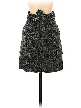 Marissa Webb Green Leopard Skirt (view 1)