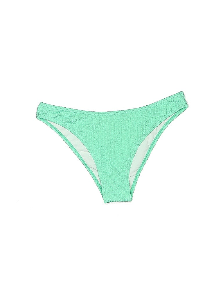 Pre-owned Shein Swimsuit Bottoms In Green