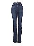DKNY Jeans Chevron-herringbone Blue Jeans Size 5 - photo 1