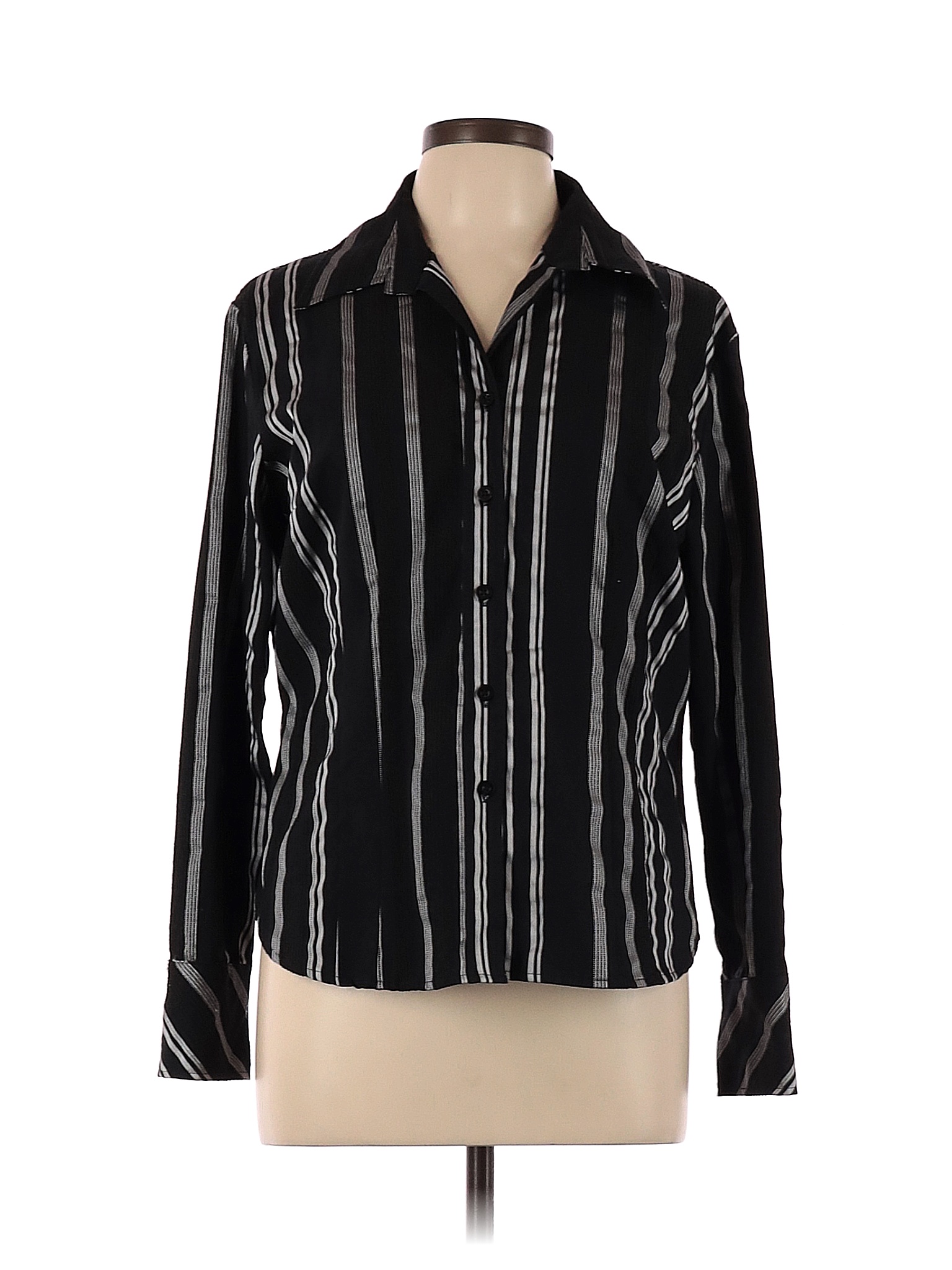 Worthington Women Button-Down Blouse Shirt Solid Collar Plus Sz 4X, Tag