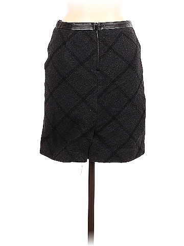 Amanda + Chelsea Faux Leather Skirt (view 2)