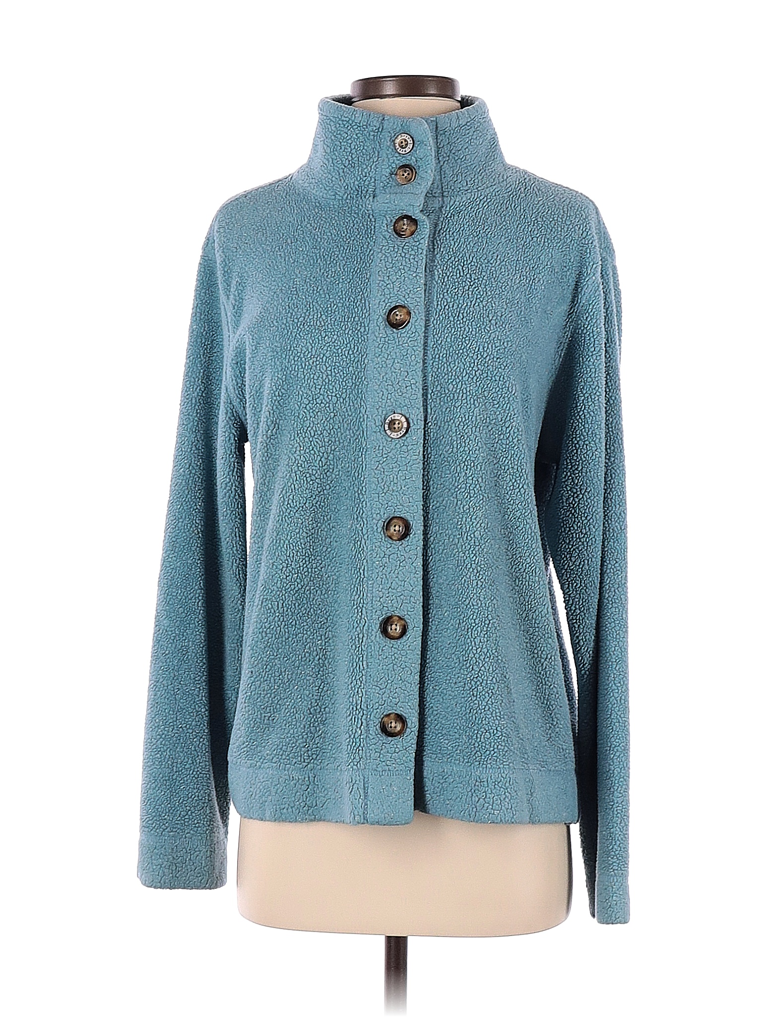 L.L.Bean Teal Blue Fleece Size M - 62% off | thredUP