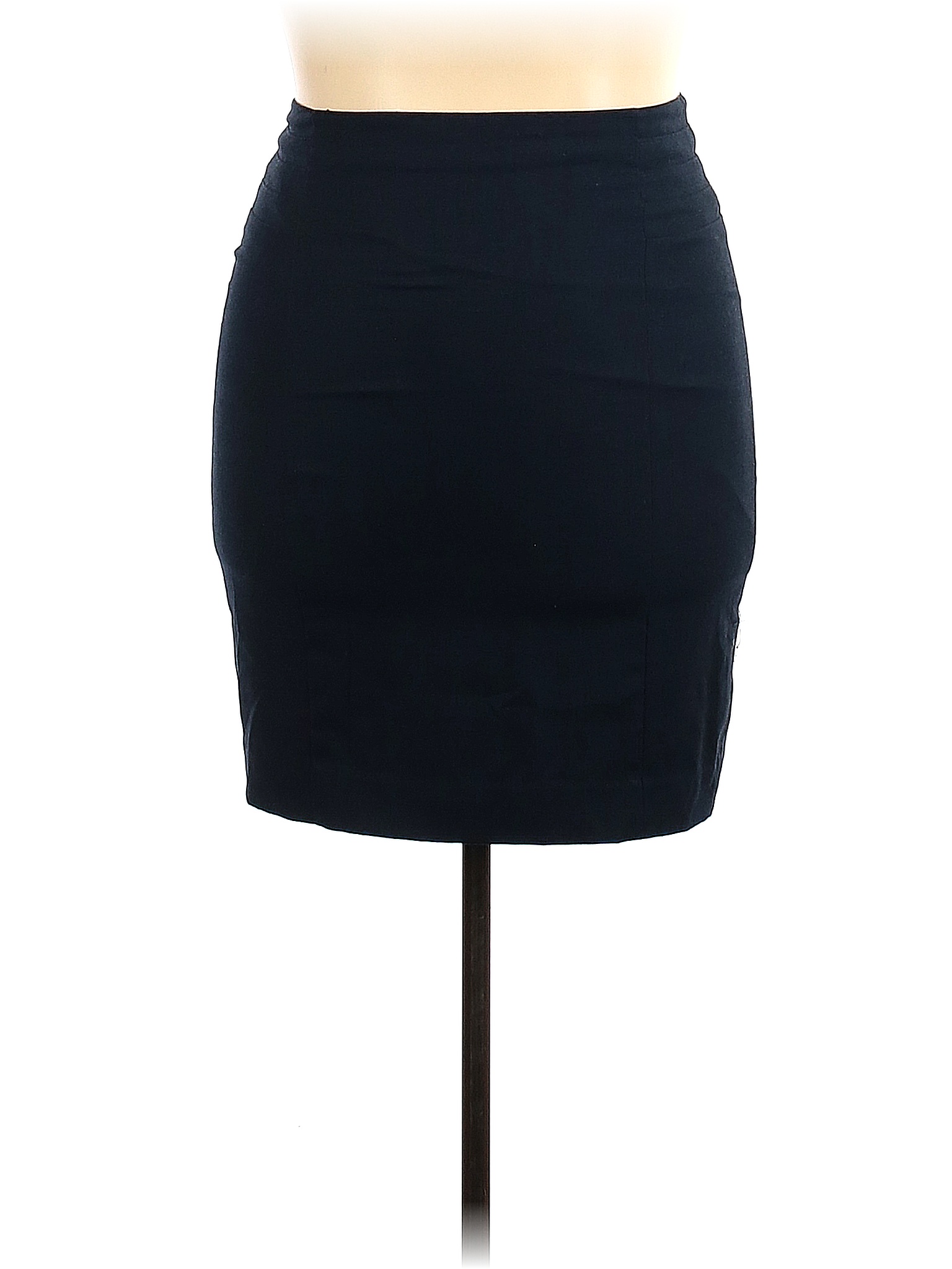 The Limited Solid Navy Blue Casual Skirt Size 14 90 Off Thredup