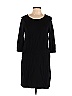 Charlie Paige Solid Black Casual Dress Size M - photo 1