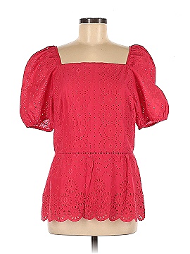 Ann Taylor Short Sleeve Blouse (view 1)