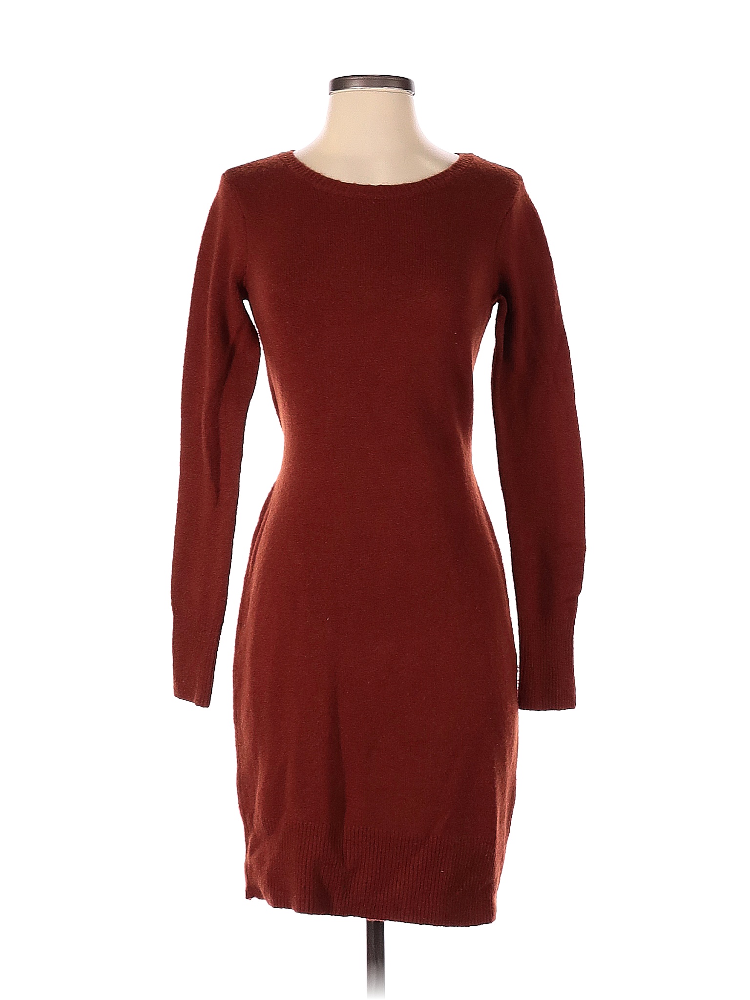 Rachel Zoe Solid Maroon Brown Casual 