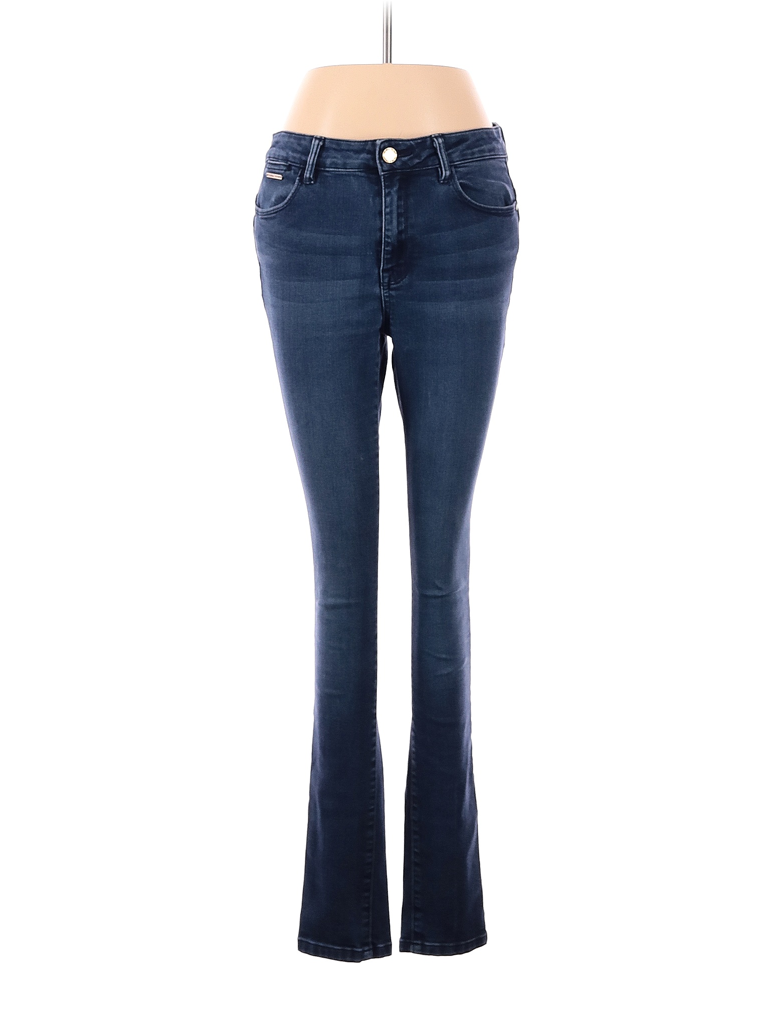 Ivanka Trump Solid Blue Jeans Size 6 - 76% off | thredUP