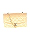 Chanel Vintage Diana Patent Crossbody Bag with Gold Hardware