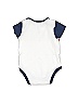 Guess 100% Cotton White Blue Short Sleeve Onesie Size 3-6 mo - photo 2