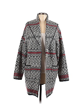 ASPEN Graphic Gray Cardigan Size M - 81 