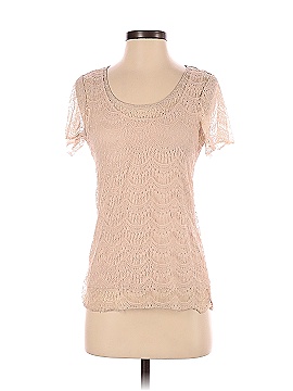 Ann Taylor Short Sleeve Blouse (view 1)