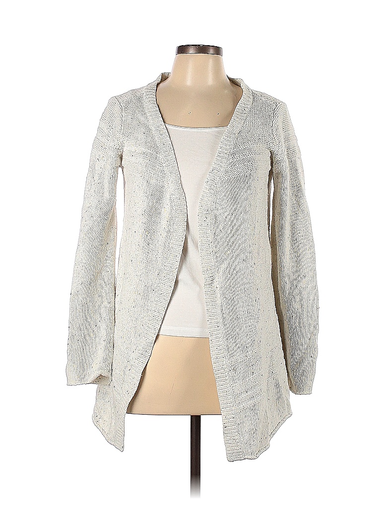 Delia's Solid Ivory Cardigan Size L - 71% off | thredUP