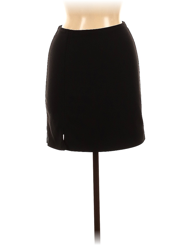 Derek Heart Solid Black Casual Skirt Size M - photo 1