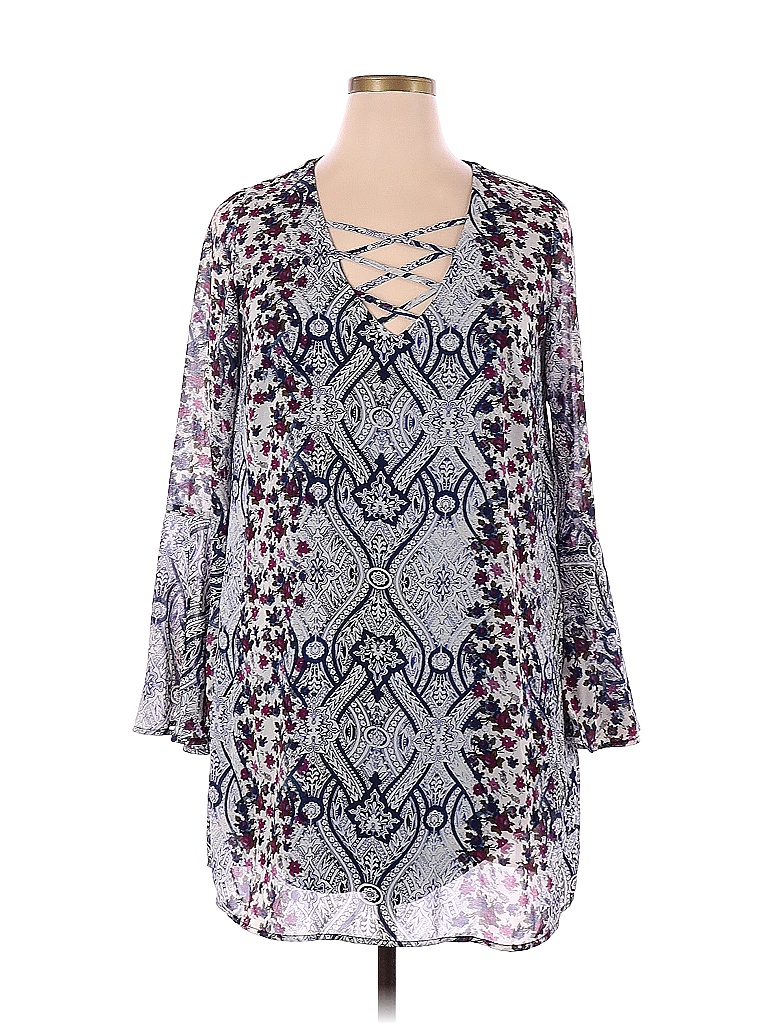 Sleeveless Heavy Blouse- Dark Purple main image 1