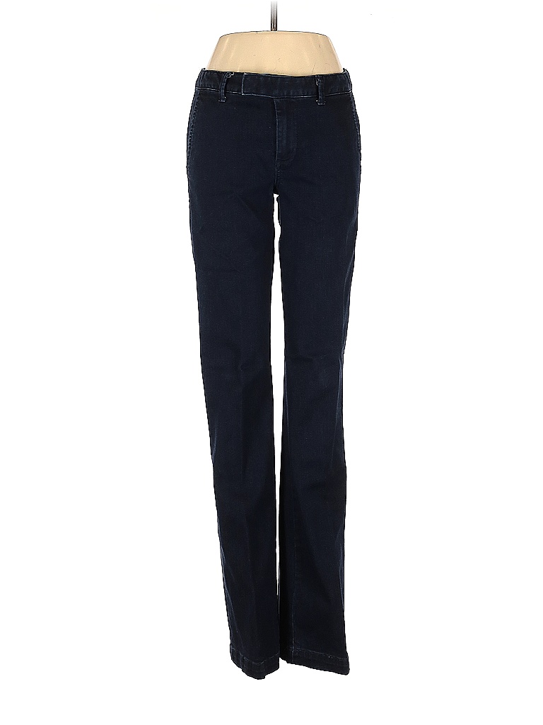 Banana Republic Solid Blue Jeans 27 Waist - 72% Off 