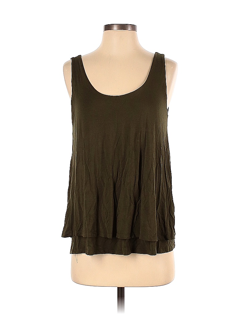 Diosa Brown Green Tank Top Size S - photo 1