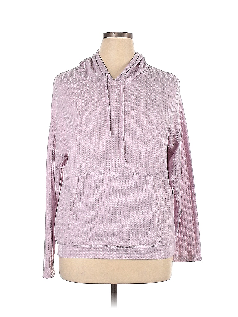 Chaser Solid Colored Purple Thermal Top Size XL 66 off thredUP