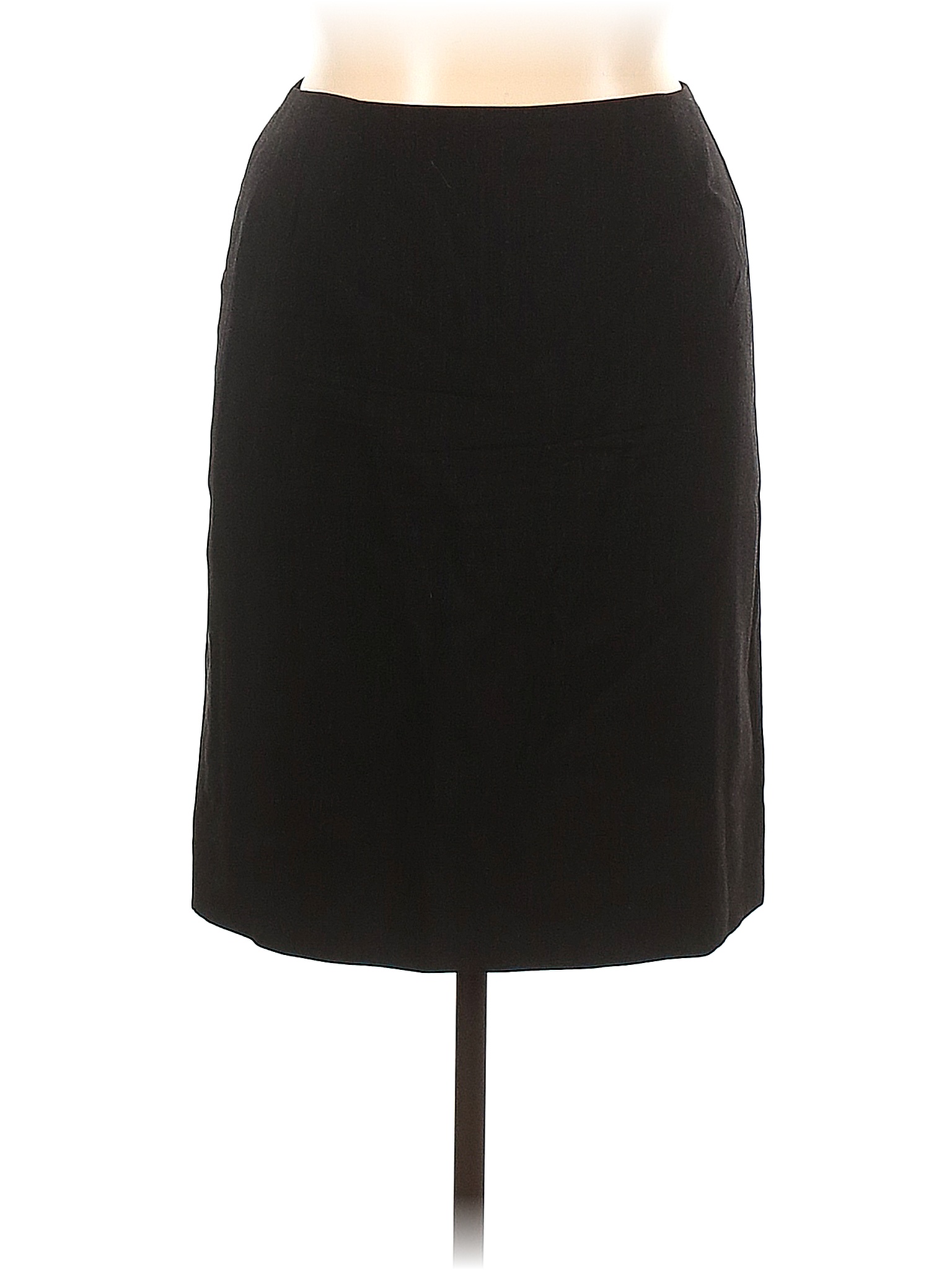 Dana Buchman 100% Wool Solid Black Wool Skirt Size 14 - 88% off | thredUP