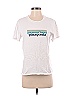 Patagonia 100% Polyester Graphic White Short Sleeve T-Shirt Size S - photo 1