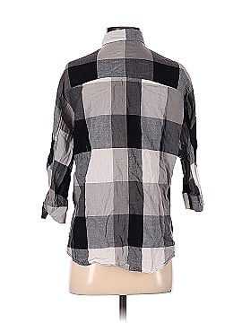 IMNYC Isaac Mizrahi 3/4 Sleeve Button-Down Shirt (view 2)