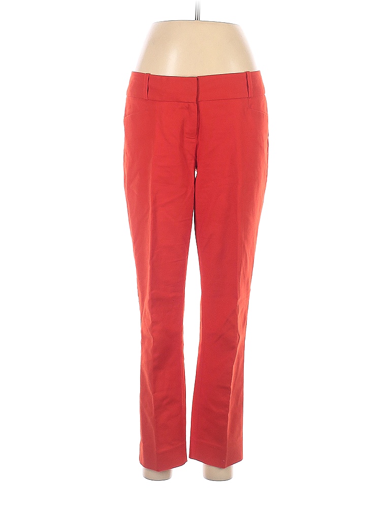 The Limited Solid Colored Orange Dress Pants Size 6 - 90% off | thredUP