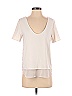 Cooper & Ella Ivory Short Sleeve Top Size XS - photo 1