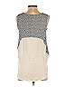 Deletta Ivory White Sleeveless Top Size XS - photo 2