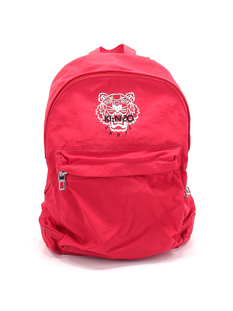 Kenzo Graphic Solid Red Backpack One Size 43 off thredUP