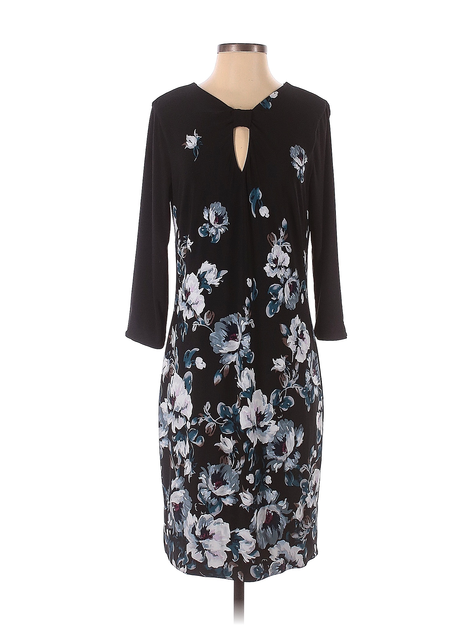 White House Black Market Floral Black Casual Dress Size XXS 89 Off white-house-black-market-floral-black-casual-dress-size-xxs-89-off