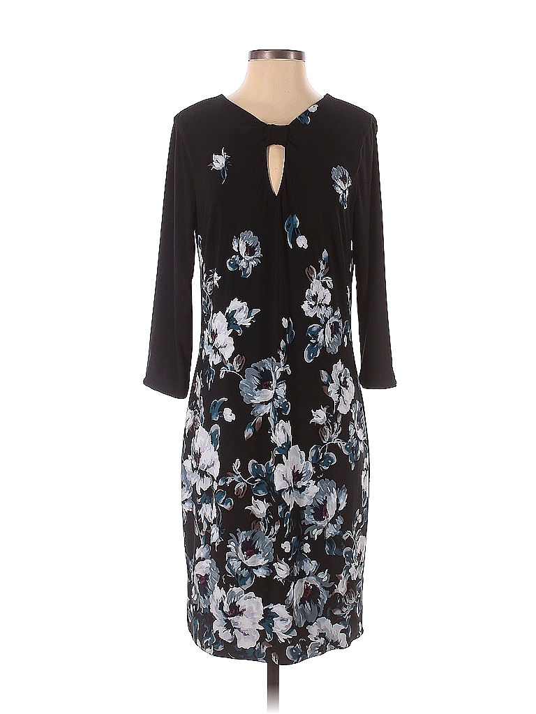 White House Black Market Floral Black Casual Dress Size XXS - 89% off ...