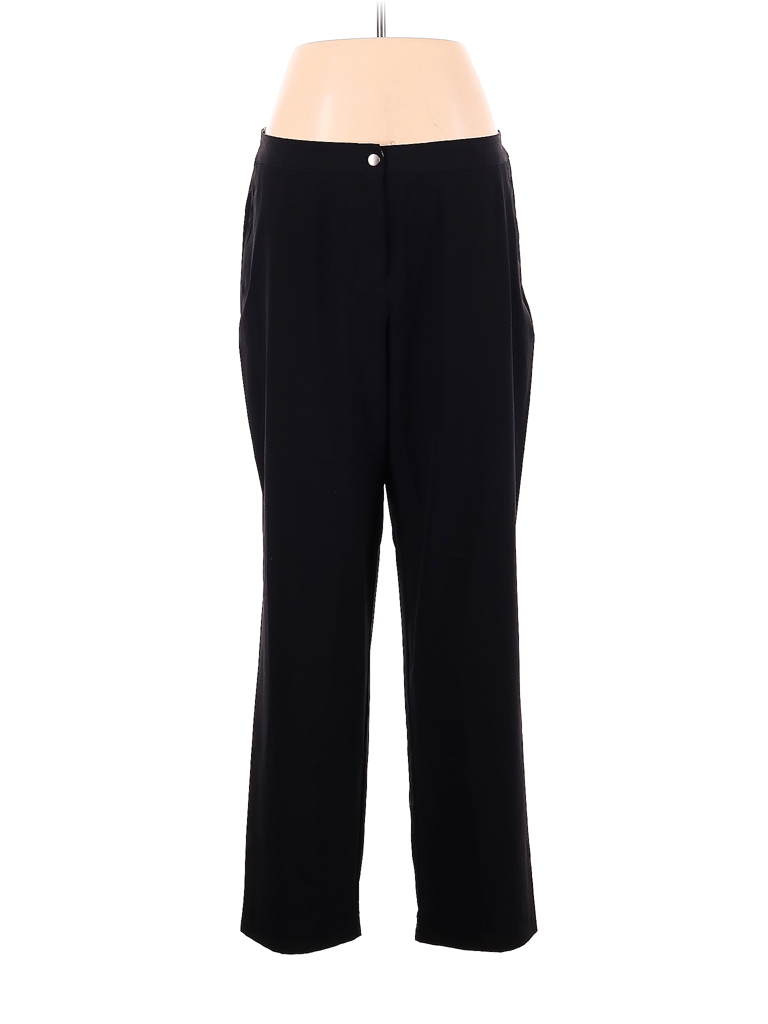 Zenergy by Chico's Solid Black Casual Pants Size Lg (2) - 81% off | thredUP
