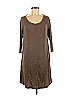 Thyme and Honey Brown Tan Casual Dress Size M - photo 1