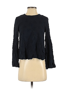 Topshop Long Sleeve Blouse (view 1)