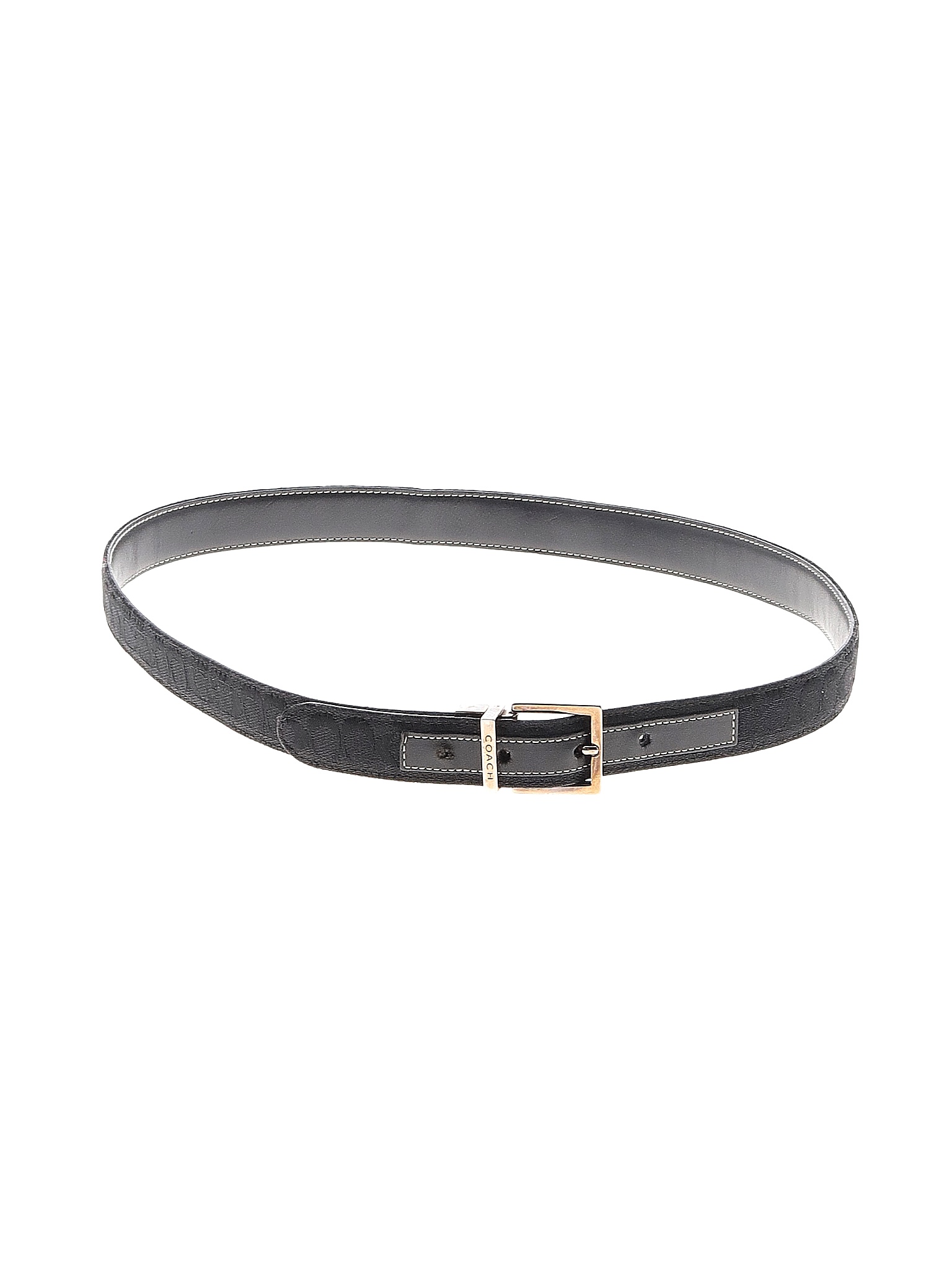 Coach Solid Black Belt Size XS 78 off thredUP