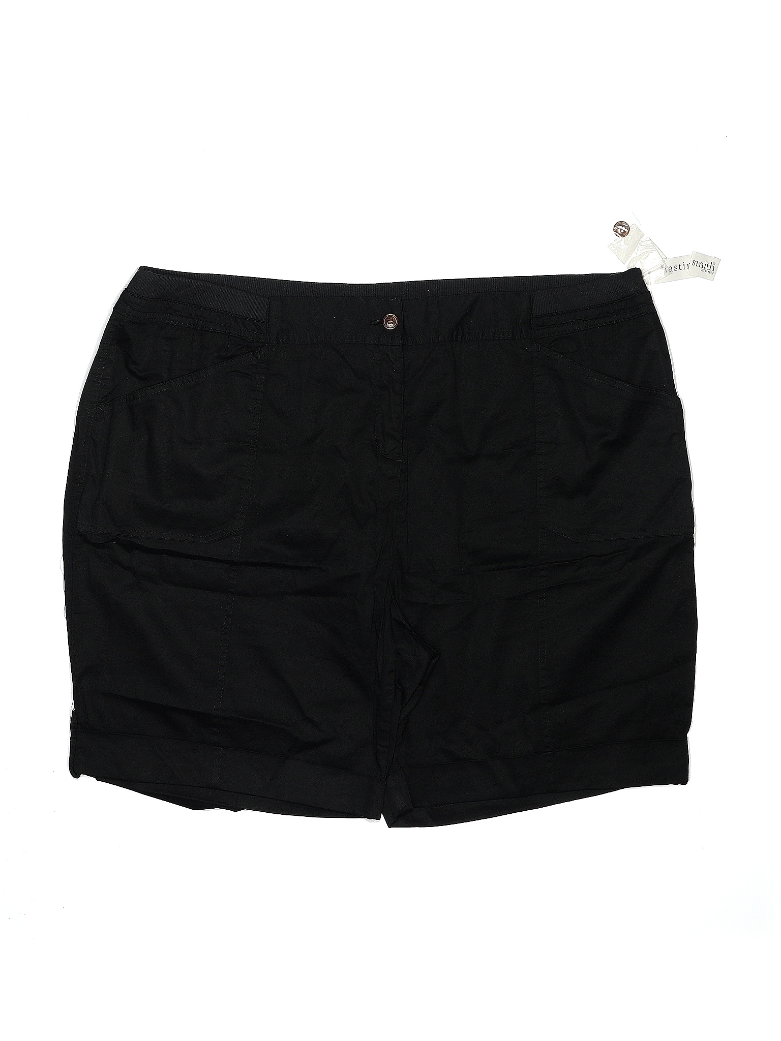 Hasting & Smith Solid Black Shorts 24 Waist - 46% off | thredUP